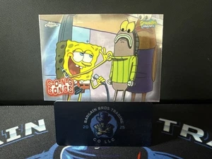 2025 Topps Chrome SpongeBob S-O-N-G Songs Striped Sweater #S-11 - Picture 1 of 2