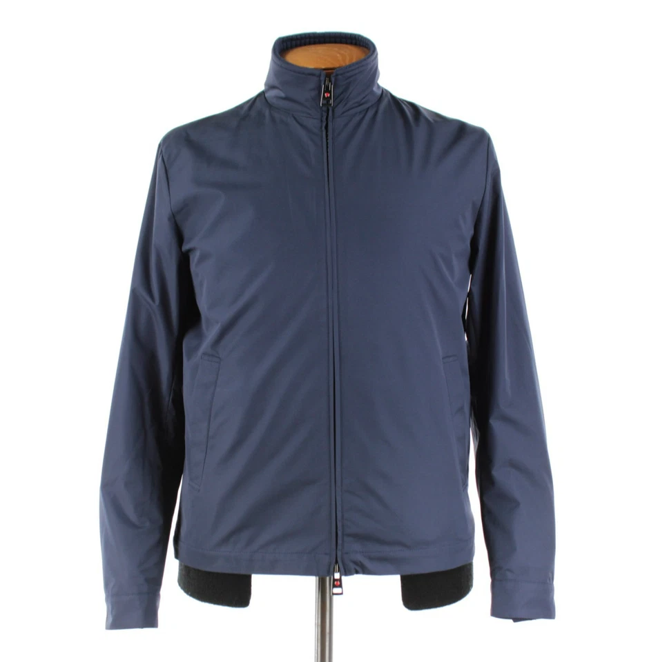 Kired Kiton NWD Kitb Polyester / Cashmere Jacket Size 48 (S US) In Solid Blue - Image 1 of 4