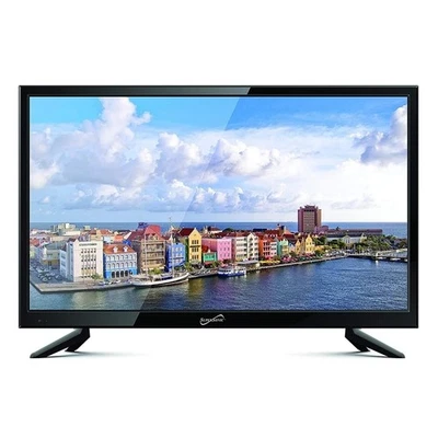 Supersonic SC-1911 19" 1080p LED Widescreen HDTV with HDMI Input AC/DC Compatibl - Image 1 of 4
