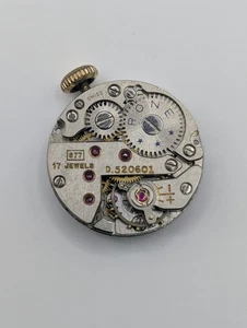 Rone D.520601 Cal. 877 Manual Wind Watch Movement 17 Jewels PARTS REPAIRS 22.6mm - Picture 1 of 11