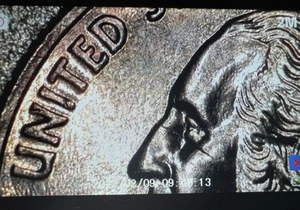 2007 D Idaho State Quarter, Die Break, Die Striae, Mint State Uncirculated - Picture 1 of 11