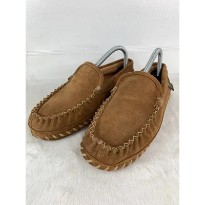 Mocasines sin cordones de gamuza marrón LL Bean para mujer talla 9M Foto 1 de 4