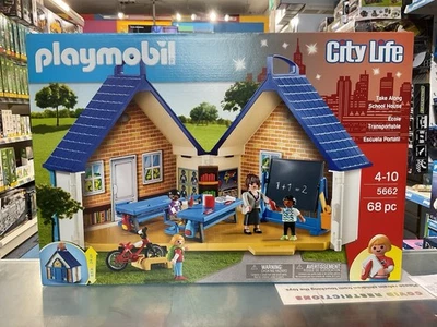 Playmobil 5662 Take Along School House New Sealed Box - Image 1 of 3