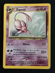 Espeon Holo Neo Discovery 1/75 Carta Pokemon Ita - Imagen 1 de 2