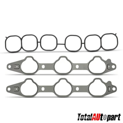 Juego de juntas de colector de admisión de motor para Mitsubishi Endeavor Galant inferior y superior Foto 1 de 4