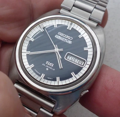 Seiko 5ACTUS SS, Vintage Gents Watch, 6106-8420, 1970, Overhauled, Guaranteed. - Image 1 of 4