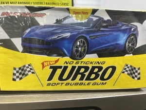 TURBO Bubble Gum Full Box 100pcs / 400g / 14.10oz - Picture 1 of 1
