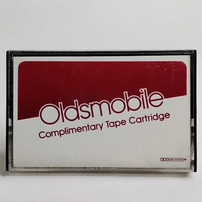 Vintage 80s Oldsmobile Complimentary Tape Cartridge Retro Music Cassette 1983 - Image 1 of 4