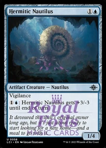 Hermitic Nautilus 4x FOIL Lost Caverns of Ixalan MTG LCI Uncommon MINT blue - Picture 1 of 1