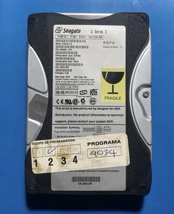 OEM OG Original Xbox IDE Seagate Hard Drive 8GB - Picture 1 of 1