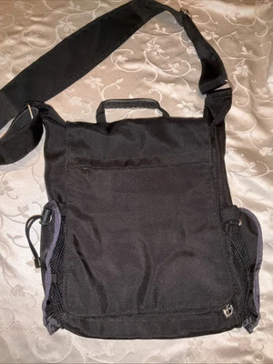 Pottery Barn Kids Nylon brown Diaper Bag crossbody travel baby changing pad - Image 1 of 4