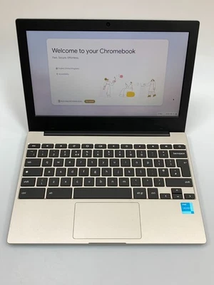 (SO4) Samsung Galaxy 11" Chromebook Silver 64GB Storage 4GB RAM XE310XDA - Image 1 of 4
