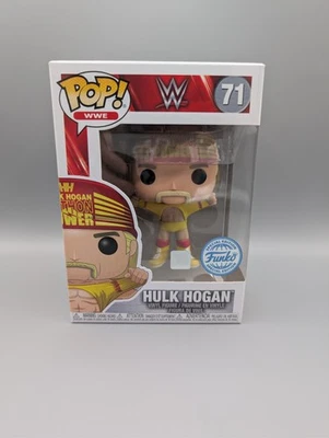 HULK HOGAN WRESTLEMANIA 3 WRESTLING FUNKO POP ! WWE - (71) FIGURE SPECIAL 9CM - Immagine 1 di 3