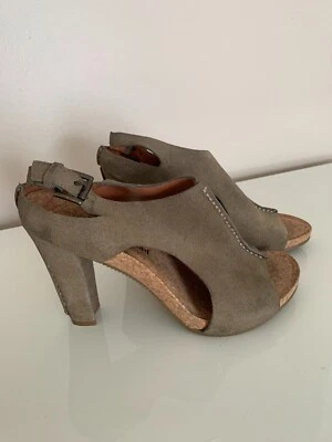 Sandalias de tacón recortadas de lujo Rebel Chad para mujer talla 39M Foto 1 de 4