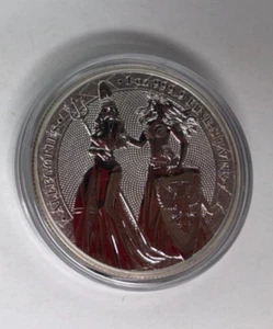 1 oz argento tondo - Germania Allegorie 2019 FDC (Britannia) ottime condizioni - Foto 1 di 4