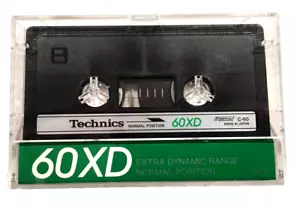 Technics XD 60 Vintage Audio Cassette Tape gebraucht Made in Japan Type I - Bild 1 von 6