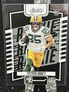 TUCKER KRAFT-----2023 PANINI-----ABSOLUTE-----ROOKIE----PACKERS - Picture 1 of 2