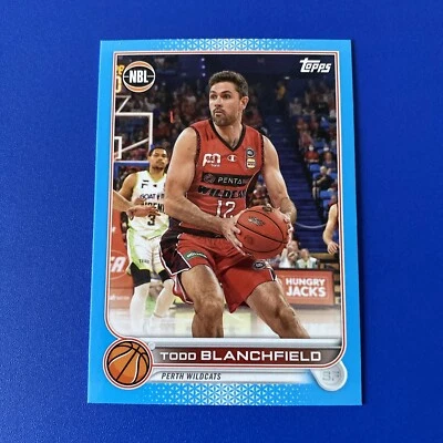 2022-23 Topps NBL National Basketball League - Blue #60 Todd Blanchfield - Image 1 of 2