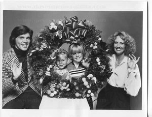 ABC Vintage Foto, John Davidson Weihnachtsspecial, Davidson Familie 1978 - Bild 1 von 2