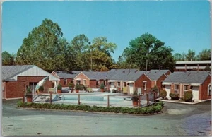 Postal King Bros de St. Louis, Missouri. MOTEL Piscina View ROUTE 66/60 cromado - Imagen 1 de 2