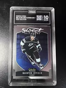 2021-22 O-Pee-Chee OPC Platinum Sweet Selections Quinton Byfield Gem Mint 10! - Picture 1 of 2