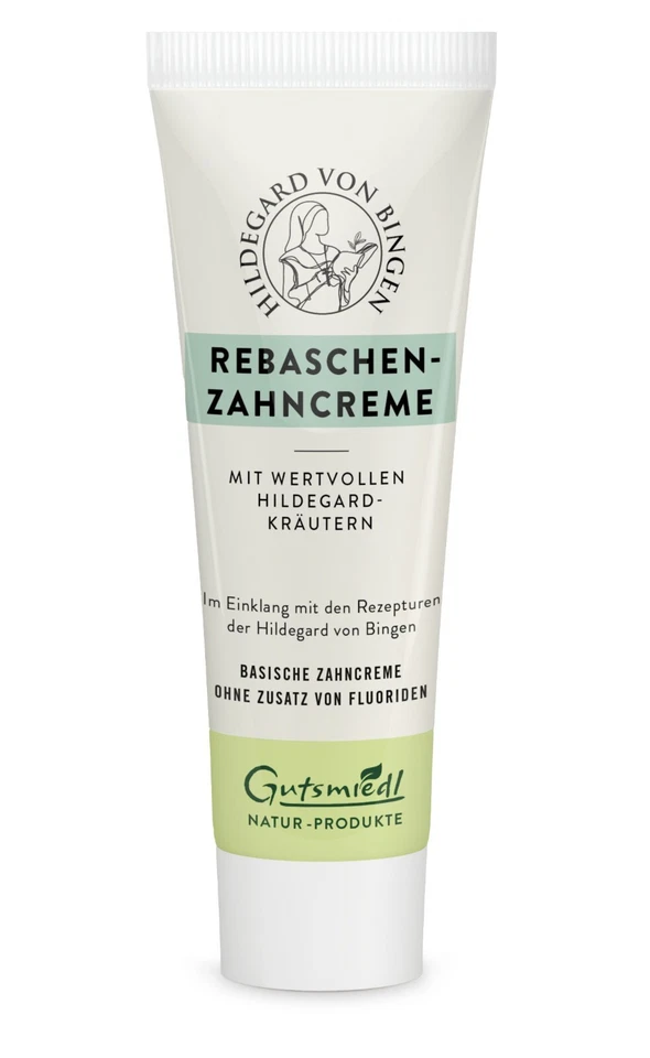 Gutsmiedl - Hildegard von Bingen - Zahncreme mit Rebasche 75ml - Fluoridfrei