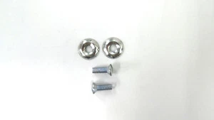 Vespa Scheinwerfer Befestigungs Schrauben mit Rosette M4x12mm 2 Stck. - Picture 1 of 1