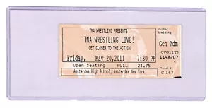 TNA Live wrestling ticket stub TNA May 2011 Rob Van Dam vs Mr Ken Anderson NY - Picture 1 of 2