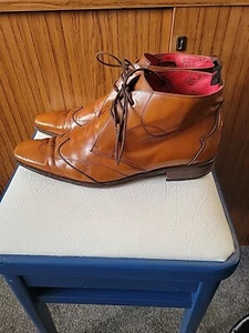 Jeffery West "MUSE" Herren Leder Braun Stiefel Hergestellt in Spanien Größe 8 - Bild 1 von 16