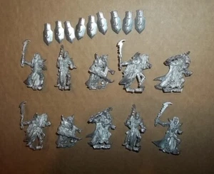 Dwarf Wars Death Elves Swordsmen x 10 METAL OOP warhammer / kings of war / d&d - Picture 1 of 2