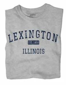 Lexington Illinois IL T-Shirt EST - Picture 1 of 6
