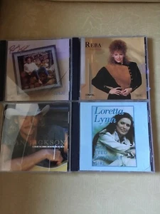lot 4 CD’s Reba McEntire Allan Jackson Randy Travis Loretta Lynn country cds - Picture 1 of 4