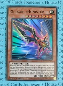 Gussari @Ignister ETCO-DE096 Super Rare Yu-Gi-Oh Karte 1. Auflage Neu - Bild 1 von 4