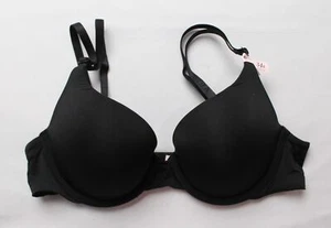 Victoria's Secret Women's Lightly Lined Smooth Demi Bra EJ3 Black Size 36D NWT - Picture 1 of 3