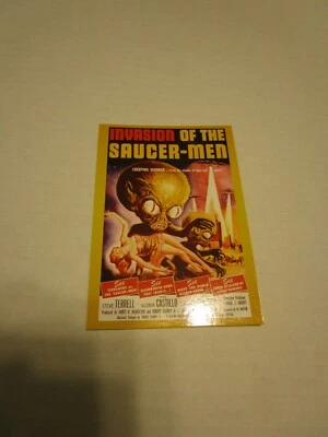 Invasion of the Saucer-Men Mini Poster 5" x 3.5" Classic Sci-Fi 2006 Promo 2 - Image 1 of 4