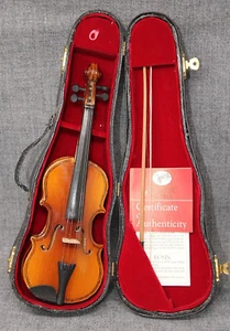 MODELOS AUTÉNTICOS CRESWELL OREGON Violín Miniatura con Arco y Estuche, 9" Largo EPOC - Imagen 1 de 11