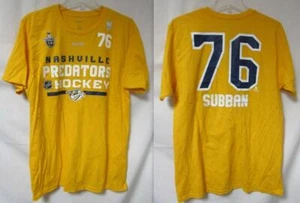 Nashville Predators P.K. Subban Men's Size Large or 2X-Large T-Shirt A1 6232 - Picture 1 of 3