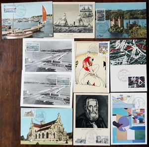 ERSTER TAG - SET MIT 9 KARTEN SET NR. 48 SEHR GUTER ZUSTAND - Bild 1 von 6