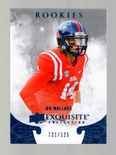 2014 Upper Deck Exquisite Bo Wallace Rookies 2015 #/125 #ER-BW OLE MISS