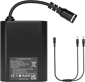 3500mAh Rechargeable Battery for Stoov Heating Pads Stoov Homey Velvet Knitted - Picture 1 of 7