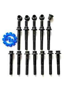 12 point Exhaust Bolts Studs For Dodge Ram 5.9 6.7 Cummins 03-19 3944655 - Bild 1 von 3