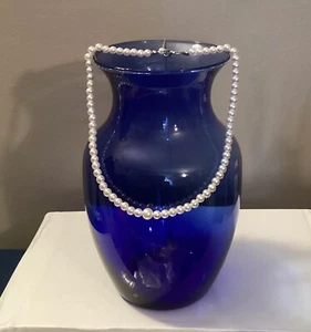 Faux Pearl Choker With Tassel Back - Picture 1 of 2