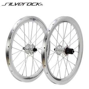 20" 406 Alloy Wheelset Disc Rim Brake 38mm for Folding Bike Clincher 100 135mm - Picture 1 of 25