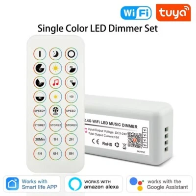 Tuya WiFi LED Controller Alexa Google Voice Control Single Color CCT RGB RGBCW - Image 1 of 4
