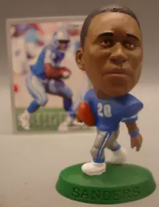 1998 LOOSE CORINTHIAN HEADLINER FIGURE BARRY SANDERS DETROIT LIONS - Picture 1 of 4