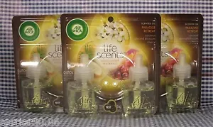 6 Refills Air Wick Life Scents PARADISE RETREAT Oil Refills (3 Boxes) - Picture 1 of 2