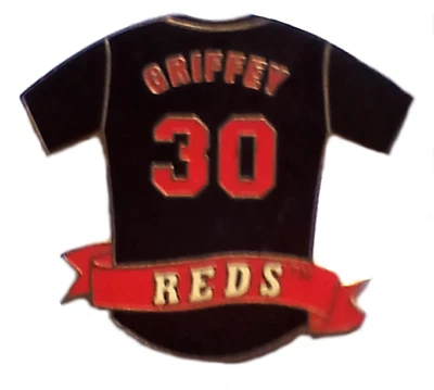 Cincinnati Reds Pins Ken Griffey SR Pin Rare 1989 Away Jersey MLB Reds Pin - Image 1 of 2