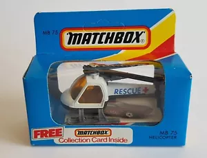 Matchbox Superfast MB75, Helicopter Superb Un-Opened Mint Condition - Picture 1 of 4