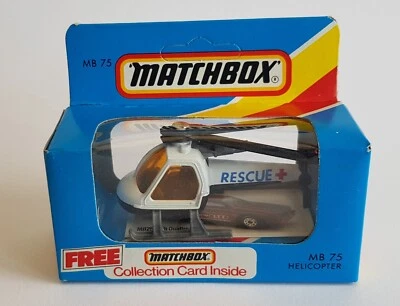 Matchbox Superfast MB75, Elicottero Superbo Non Aperto Condizioni Perfette - Immagine 1 di 4