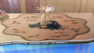 Vogeldecke zum Sticken Fabr. Bremer Tapisserie - Bild 1 von 4